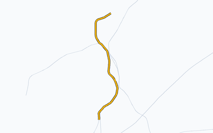 貝塚線の路線図（西日本鉄道）
