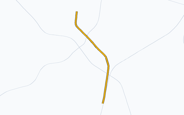 流鉄 全線の路線図（流鉄）