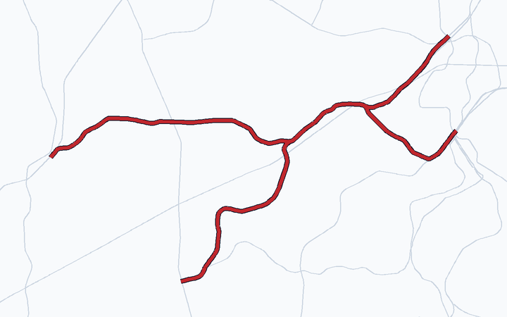 相模鉄道 全線の路線図（相模鉄道）