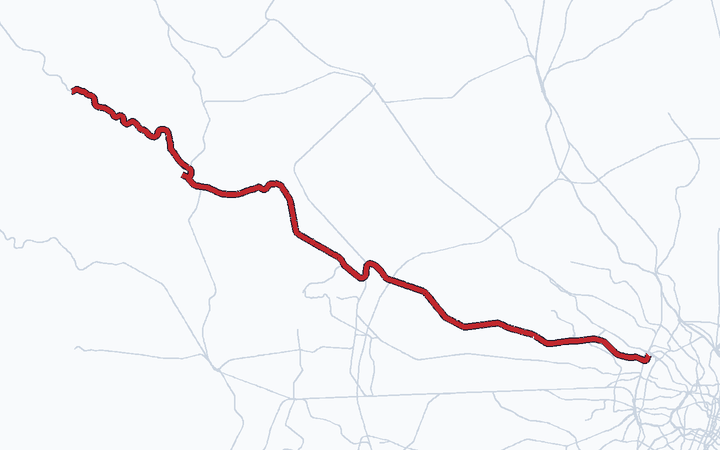 池袋線の路線図（西武鉄道）