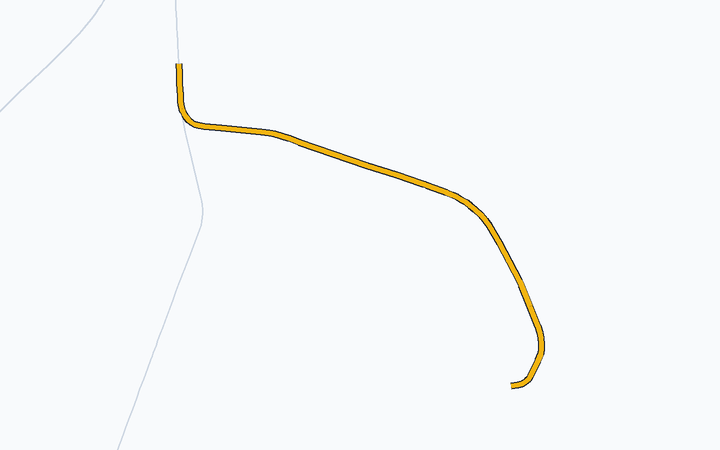 仙台空港鉄道 全線の路線図（仙台空港鉄道）