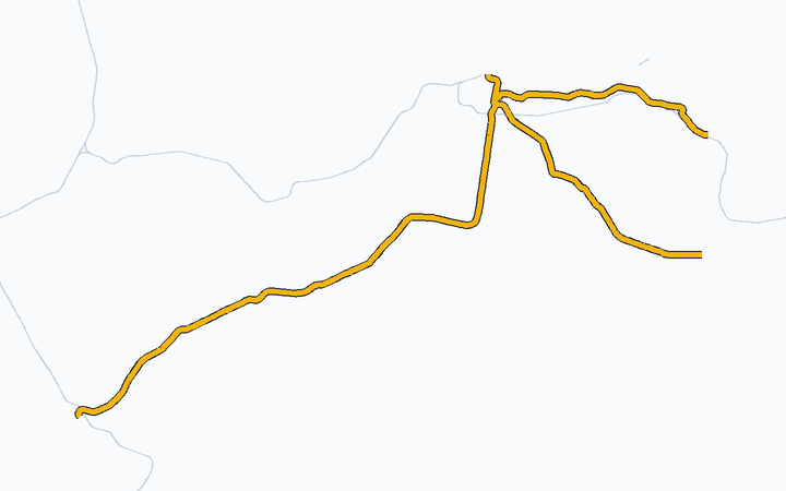 高松琴平電気鉄道 全線の路線図（高松琴平電気鉄道）