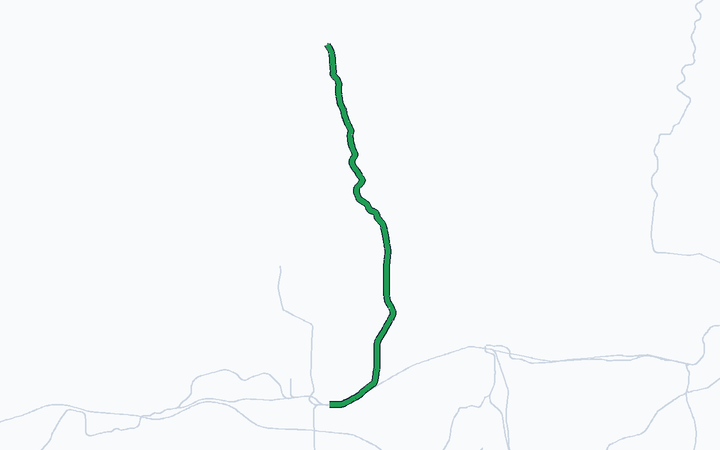 樽見鉄道 全線の路線図（樽見鉄道）