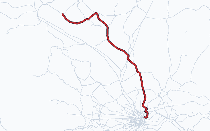 伊勢崎線の路線図（東武鉄道）