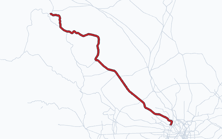 東上本線の路線図（東武鉄道）