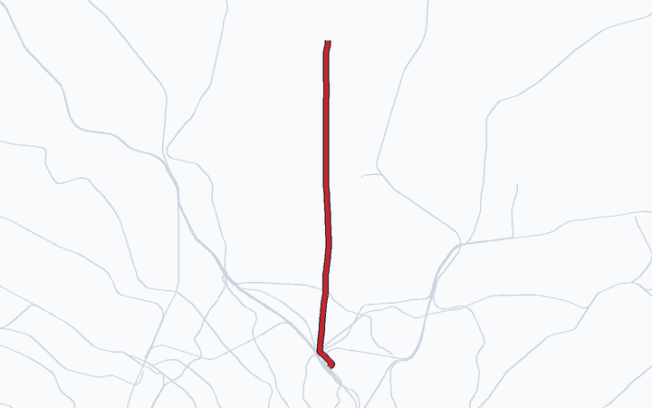 日暮里・舎人ライナー線の路線図（東京都）