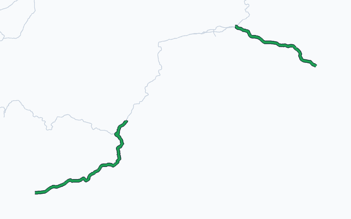 土佐くろしお鉄道 全線の路線図（土佐くろしお鉄道）