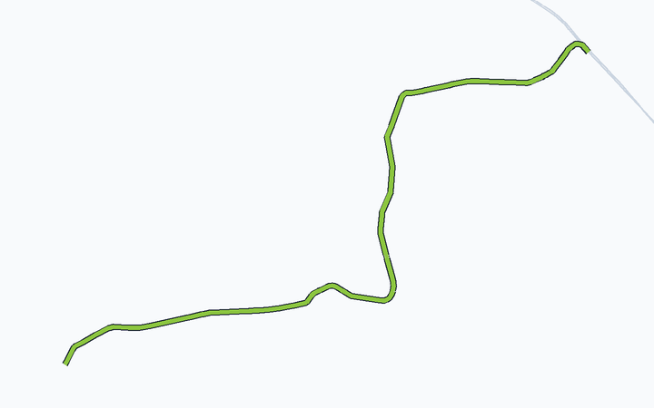 上田電鉄 全線の路線図（上田電鉄）