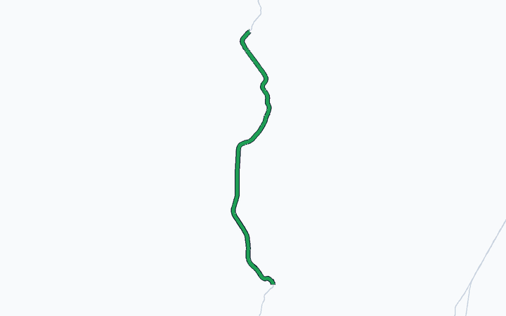 野岩鉄道 全線の路線図（野岩鉄道）
