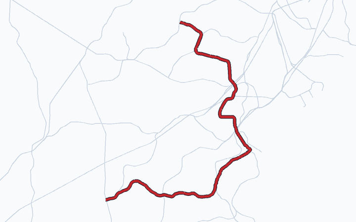 １号線・３号線の路線図（横浜市）