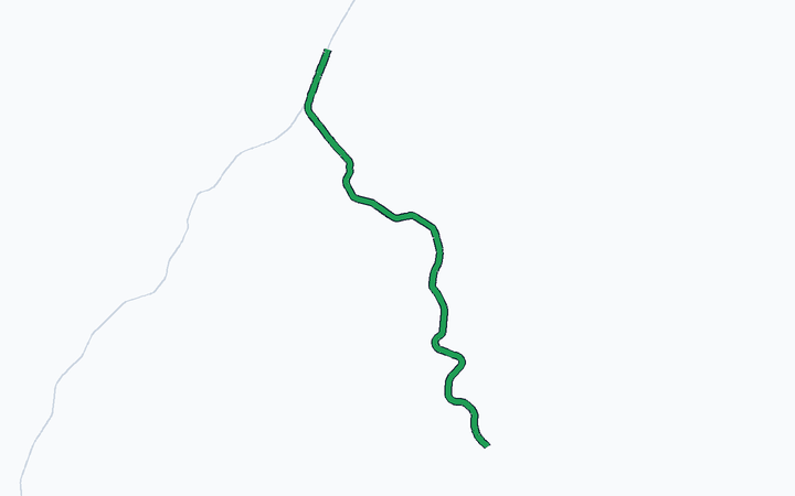 由利高原鉄道 全線の路線図（由利高原鉄道）